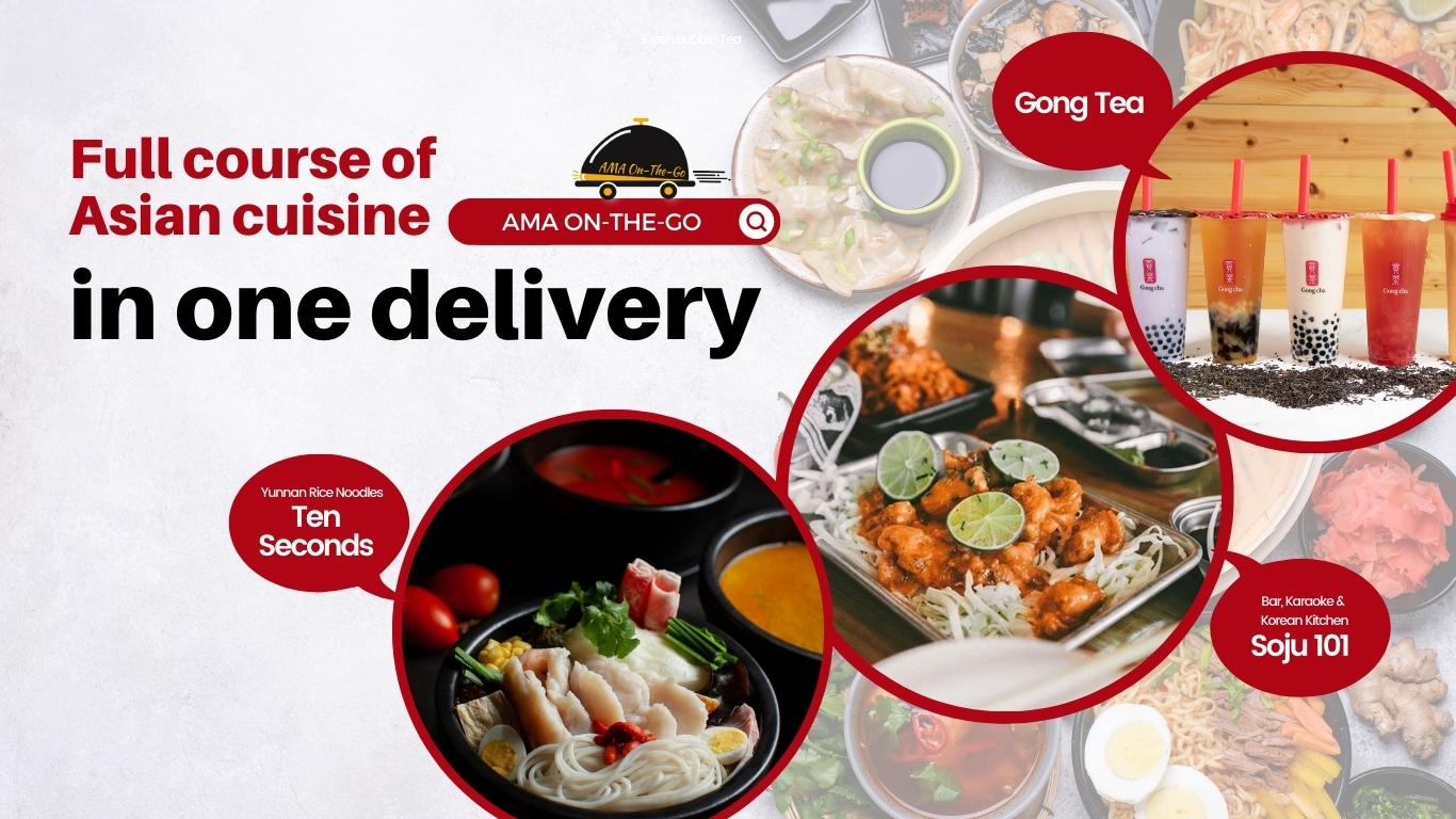AMA ON-THE-GO is the must-know one-stop delivery service for any Katy Foodie