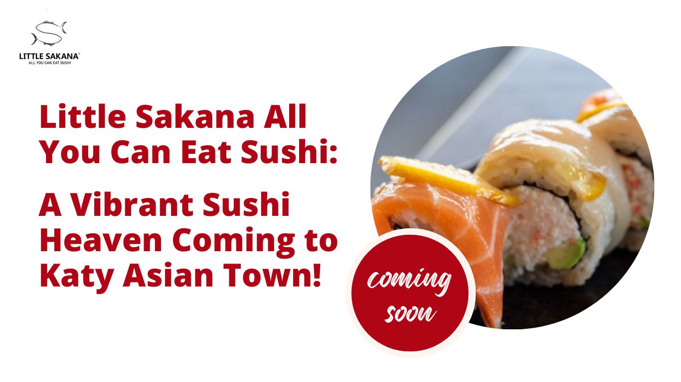 Little Sakana All You Can Eat Sushi A Vibrant Sushi Heaven Coming to Katy Asian Town!